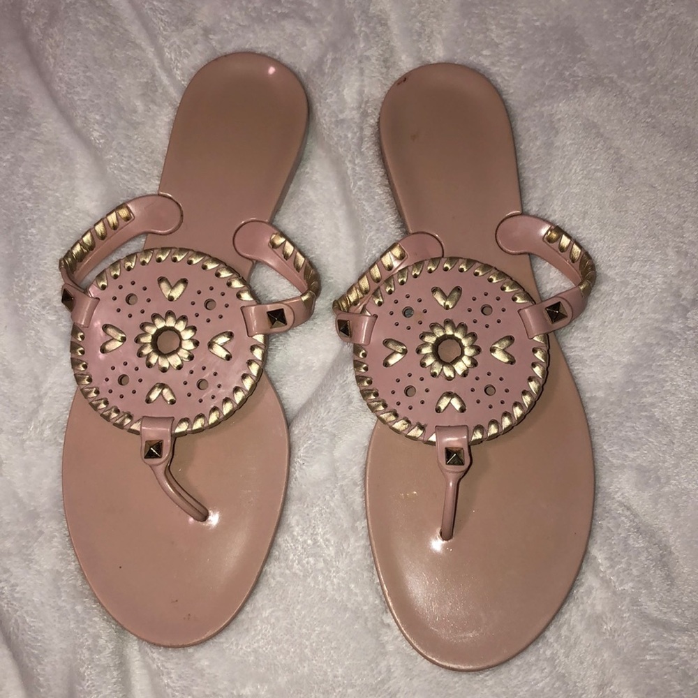Blush Pink Jack Rogers Jellies